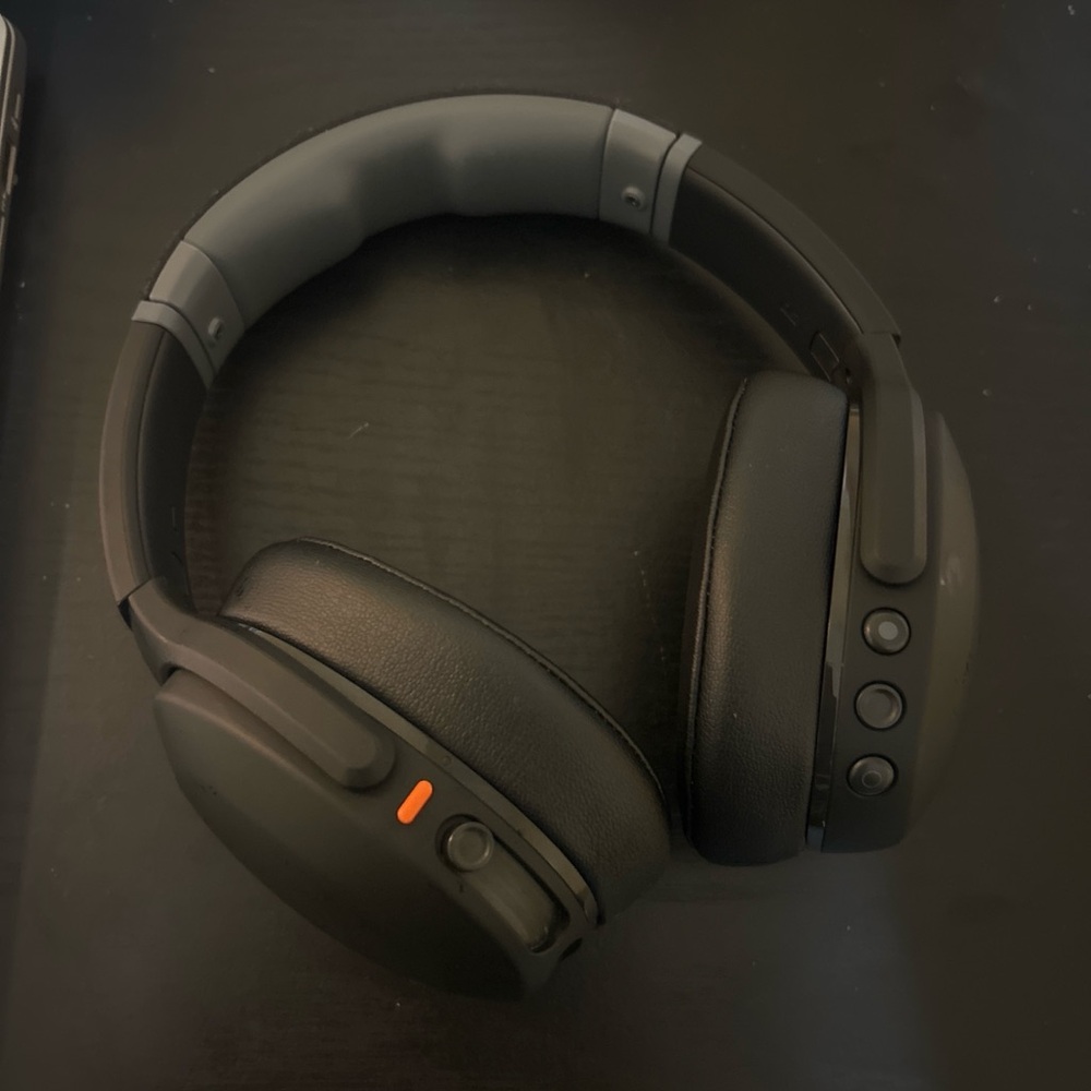 Black Wireless Over-Ear Headphones